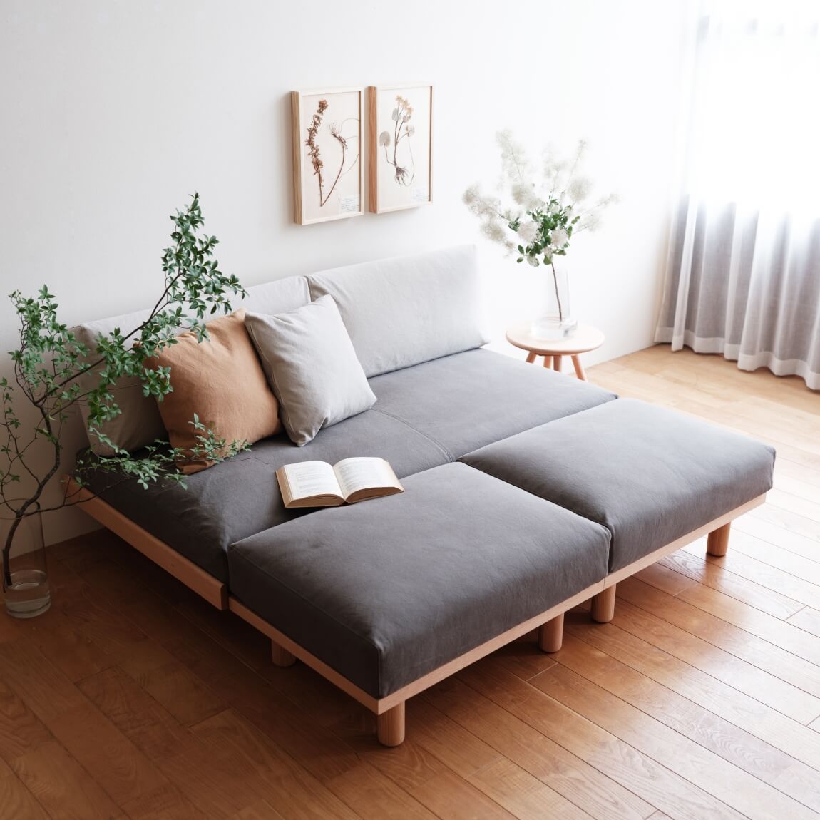 PISOLINO Sofa Bed(walnut)